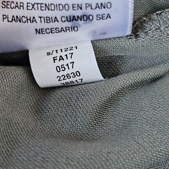 Bar III Asymmetrical Modal Blend Sleeveless Dress in Green, Soft, Size L - Picture 6 of 10